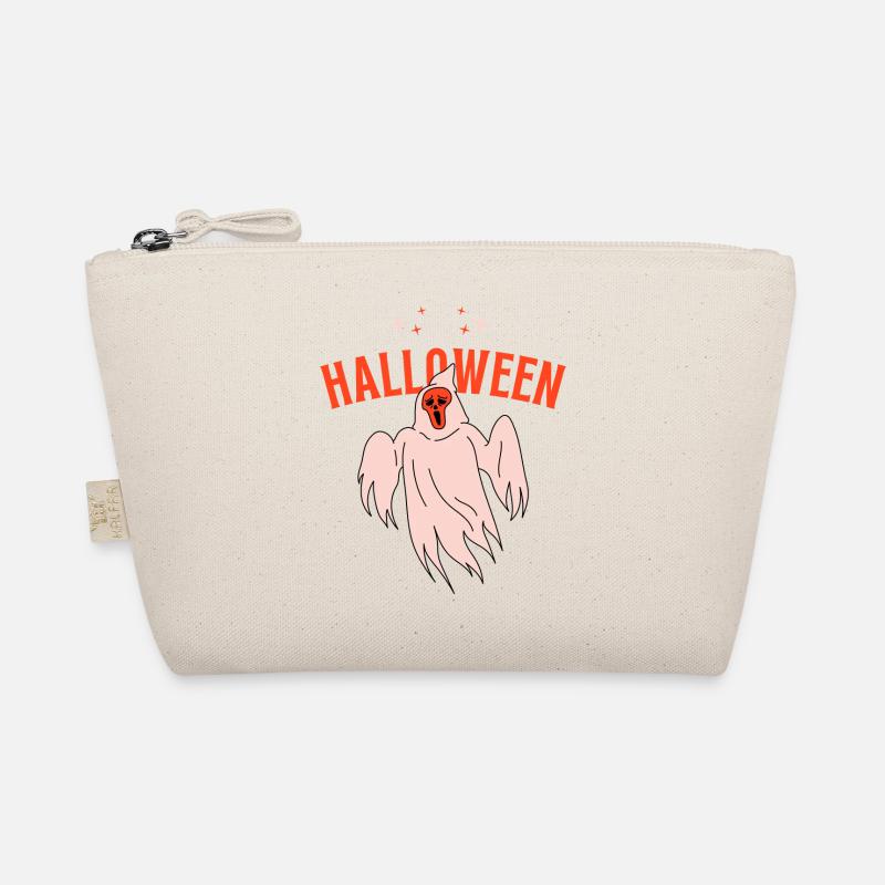Halloween Geist - Bio-Täschchen - Natur