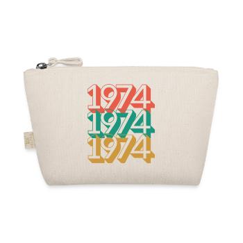 Anniversaire année 1974 / Vintage 1974 - Trousse biologique - nature - Devant