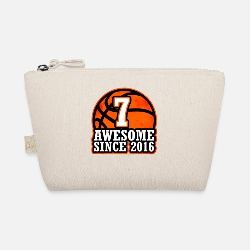 Basketball Geburtstag 7 Jahre Alt Bio-Täschchen