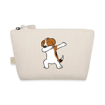 Beagle - Dab, dabbing, dancing - Organic Pouch - nature - Front