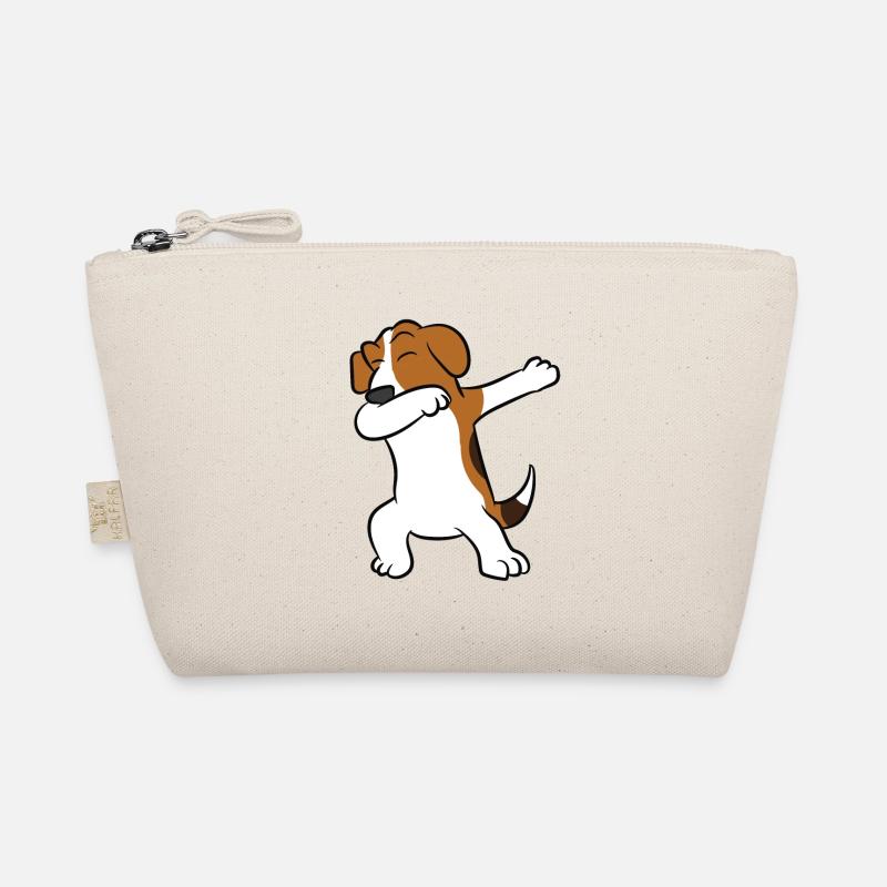 Beagle - Dab, dabbing, dabben, tanzen Bio-Täschchen