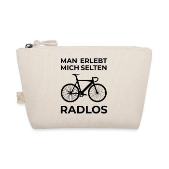 Radlos Fahrrad Geschenk - Bio-Täschchen - Natur - Vorne