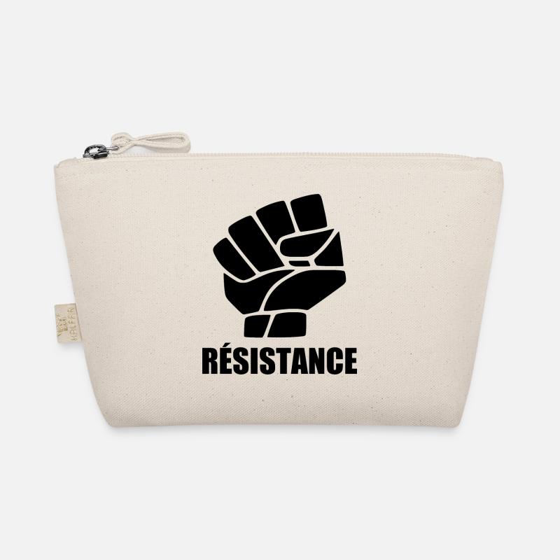 Résistance - Bio-Täschchen - Natur