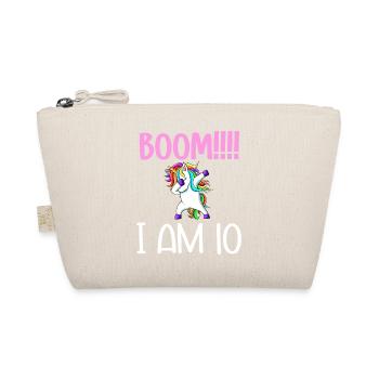 Dabbing birthday unicorn for kid 10 years old girl - Trousse biologique - nature - Devant
