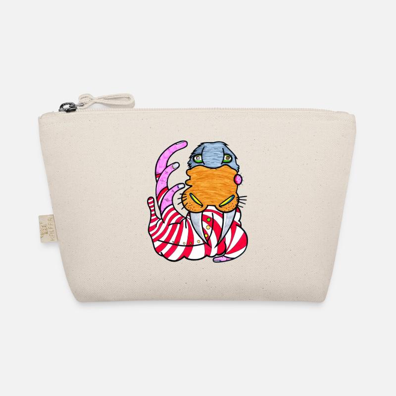 Das Hand Walross Bio-Täschchen