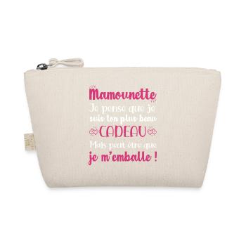 Mamounette ton plus beau cadeau original fête noël - Trousse biologique - nature - Devant