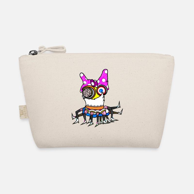 Tänzelndes Spinnenmädchen Bio-Täschchen