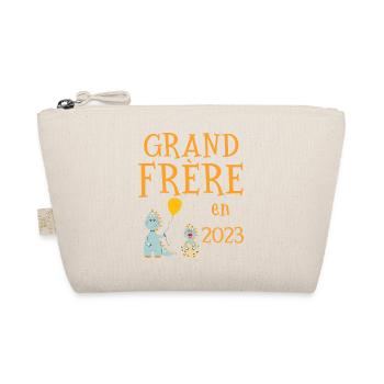 Enfant grand frère en 2023 annonce grossesse - Trousse biologique - nature - Devant