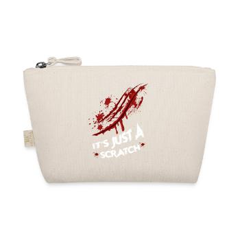 Halloween scratch mark - Organic Pouch - nature - Front