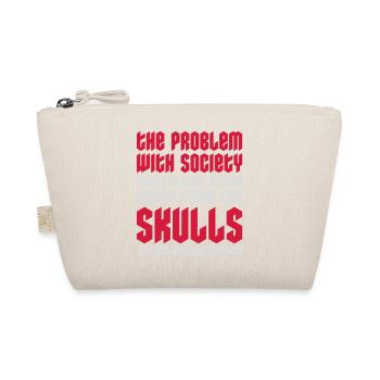 drinks from enemies skulls - Organic Pouch - nature - Front