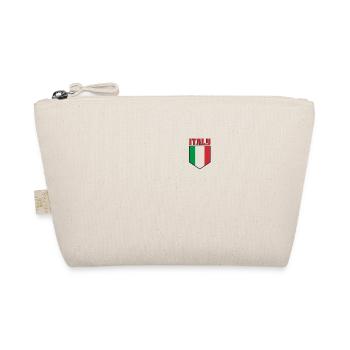 Italy Flag Italia - Organic Pouch - nature - Front