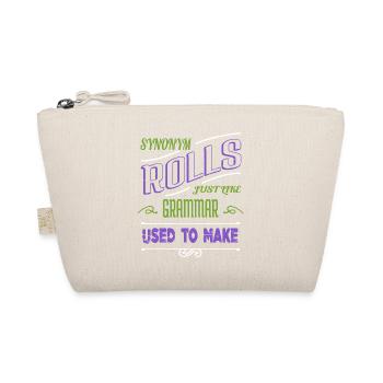 write drive writing article birthday author joke - Organic Pouch - nature - Front