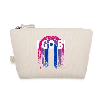 I Go Bi Bisexual LGBTQ Bi Pride LGBT Sayings - Bio-Täschchen - Natur - Vorne