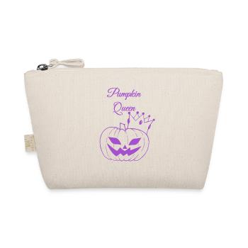 Pumpkin Queen Design - Organic Pouch - nature - Front