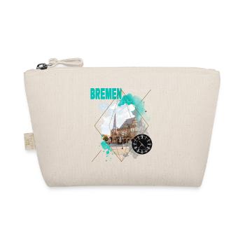Brême Allemagne City Skyline Vintage Retro - Trousse biologique - nature - Devant