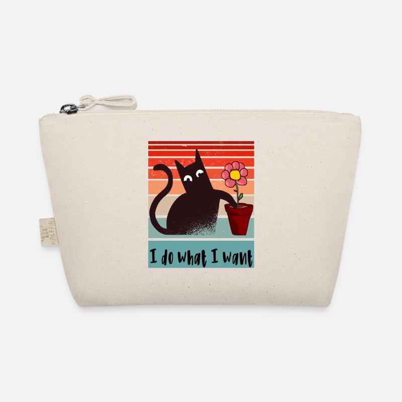 Je fais ce que je veux. Drôle de pot de fleurs de chat Trousse biologique