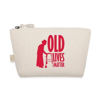 old lives matter Zitat - Bio-Täschchen - Natur - Vorne