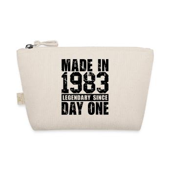 Made in 1983, Legendary Since Day One - Organic Pouch - nature - Front