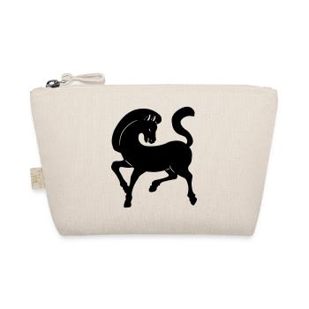 Horse shadow image year of the horse - Organic Pouch - nature - Front