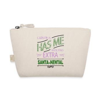 under the tree couples gift idea funny cute cool - Organic Pouch - nature - Front