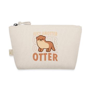 Anotter Otter Ironisches Nagetier Waldtier - Bio-Täschchen - Natur - Vorne