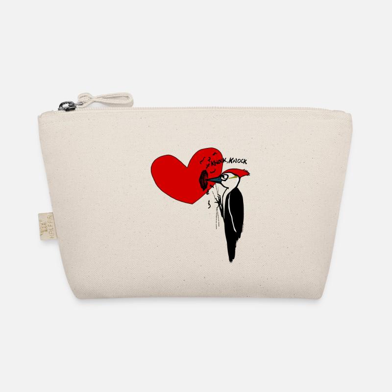 Woodpecker - Organic Pouch - nature