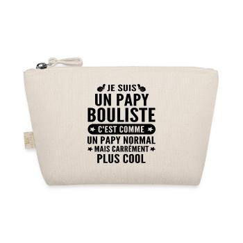 papy bouliste / humour papy pétanque - Trousse biologique - nature - Devant