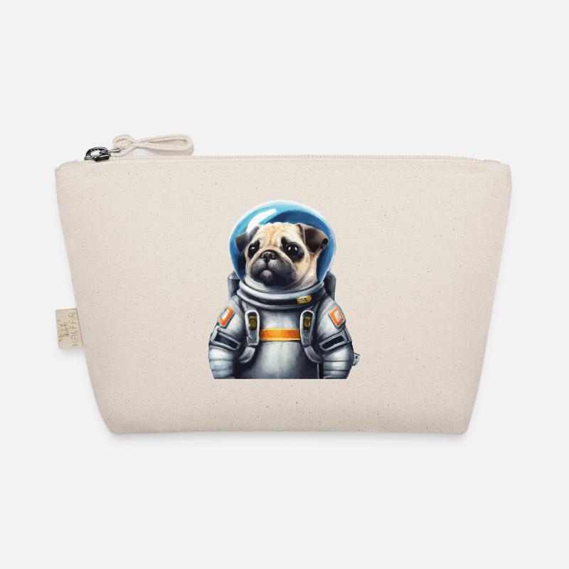 Chien carlin en combinaison spatiale Idée cadeau amusante Trousse biologique