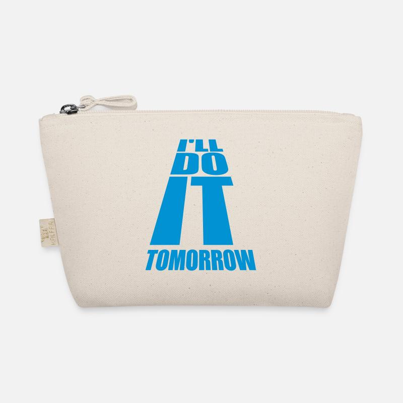 do it tomorrow Zitat Bio-Täschchen