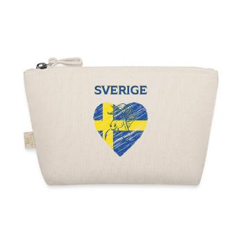 Sverige Sweden Swedish Dala Horse Dala Horse - Organic Pouch - nature - Front