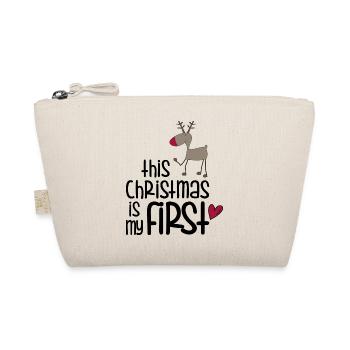 Geschenke für Kinder zu Weihnachten - Bio-Täschchen - Natur - Vorne