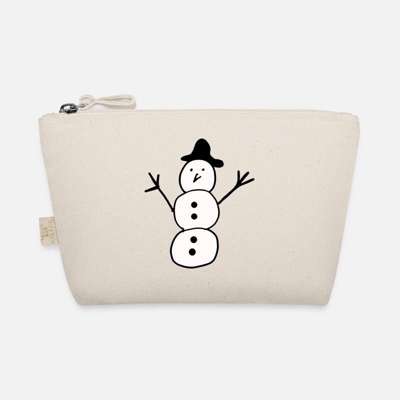 Schneemann Bio-Täschchen