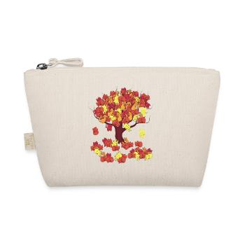 Tree in Autumn losing its Cat Leaves - Organic Pouch - nature - Front