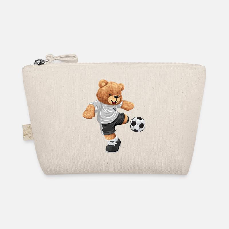 Teddy botteur en look football Trousse biologique