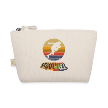 Joueur de football américain Vintage Retro USA Sport - Trousse biologique - nature - Devant