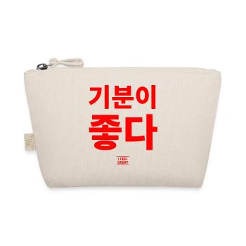 Koreanisch - Bio-Täschchen - Natur - Vorne