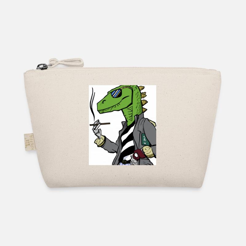 Rauchender Dino Bio-Täschchen