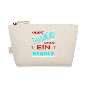 cool hund humor witzig hundehalter bday - Bio-Täschchen - Natur - Vorne
