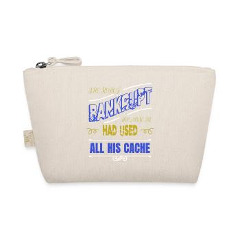 Hobbyists Robotics Tshirt Funny Quote Sci Fi - Organic Pouch - nature - Front