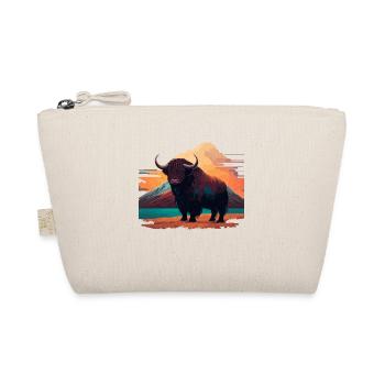 Himalaya Yak Ilustration - Organic Pouch - nature - Front