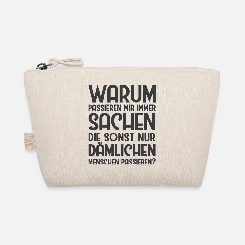 Dämliche Menschen Bio-Täschchen