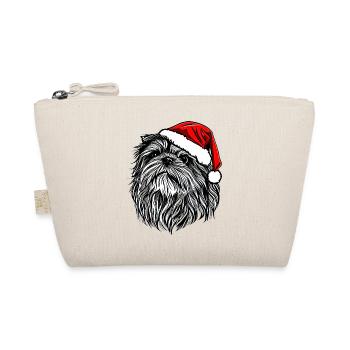 Christmas Dog Cute Funny Dogs Animal Puppy 4 - Organic Pouch - nature - Front