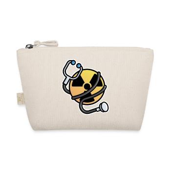 Logo Radiation Manip Radio Radiologist Radiology - Organic Pouch - nature - Front