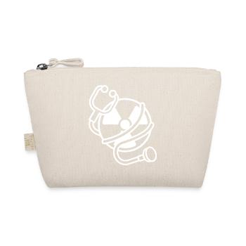 Logo Radiation Manip Radio Radiologist Radiology - Organic Pouch - nature - Front
