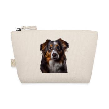 Sweet Australian Shepherd Gift for - Organic Pouch - nature - Front