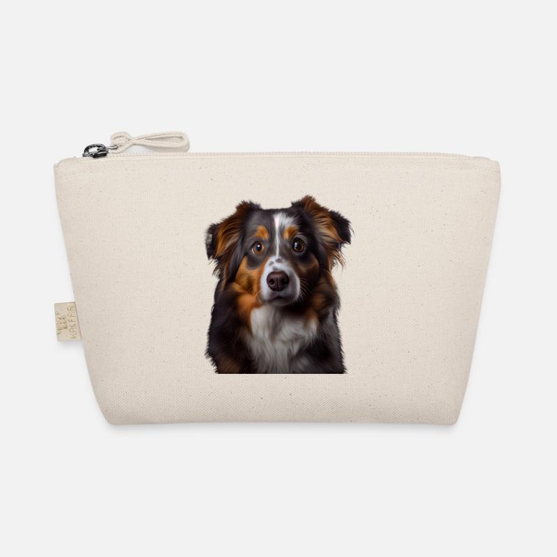 Sweet Australian Shepherd Gift for Organic Pouch
