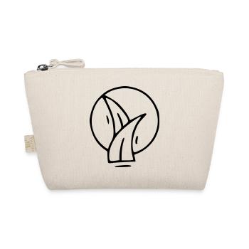 Plant drawing nature sketch black - Organic Pouch - nature - Front