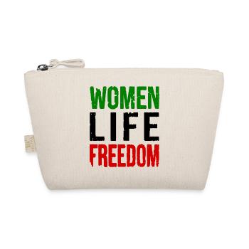 Women life freedom - Bio-Täschchen - Natur - Vorne