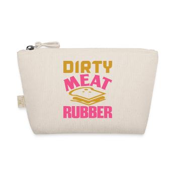 DIRTY MEAT RUBBER - Organic Pouch - nature - Front