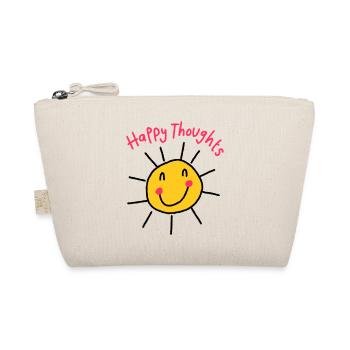 Sun - Happy Thoughts - Organic Pouch - nature - Front